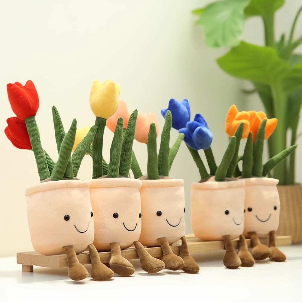 Tulipán realista 장난감 다육 식물 플러시 - Echeveria Succulent 리뷰 및 가격