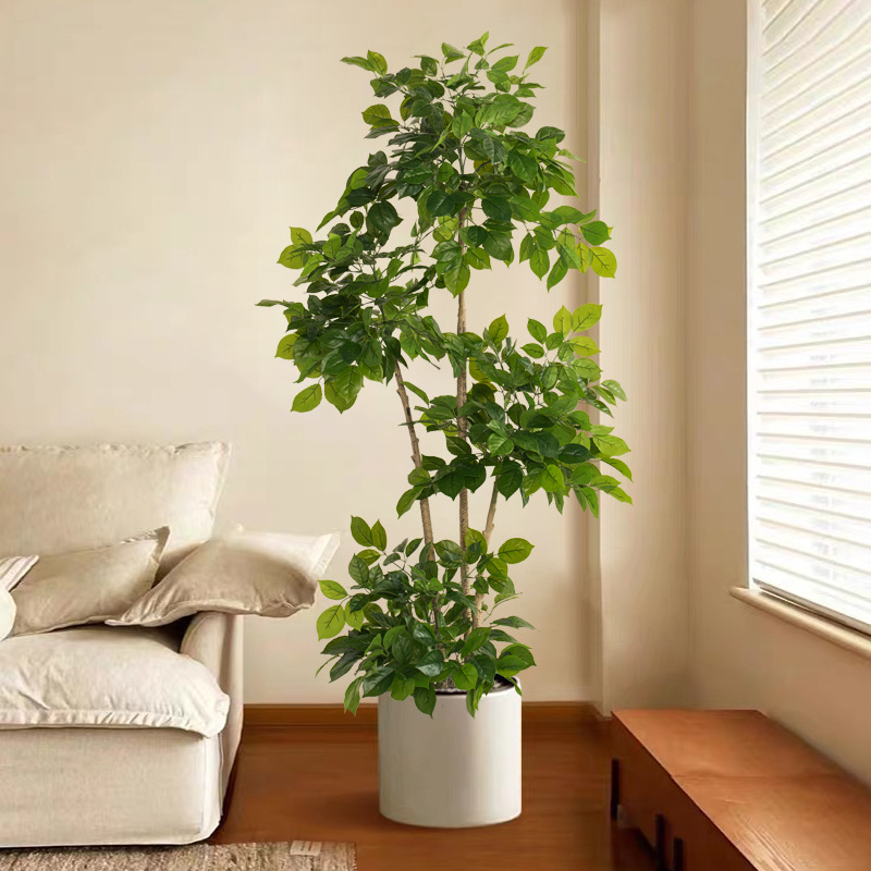 2-78in 대형 가짜 식물 인공 해피 트리 플라스틱  - Ficus Lyrata Tree 리뷰 및 가격