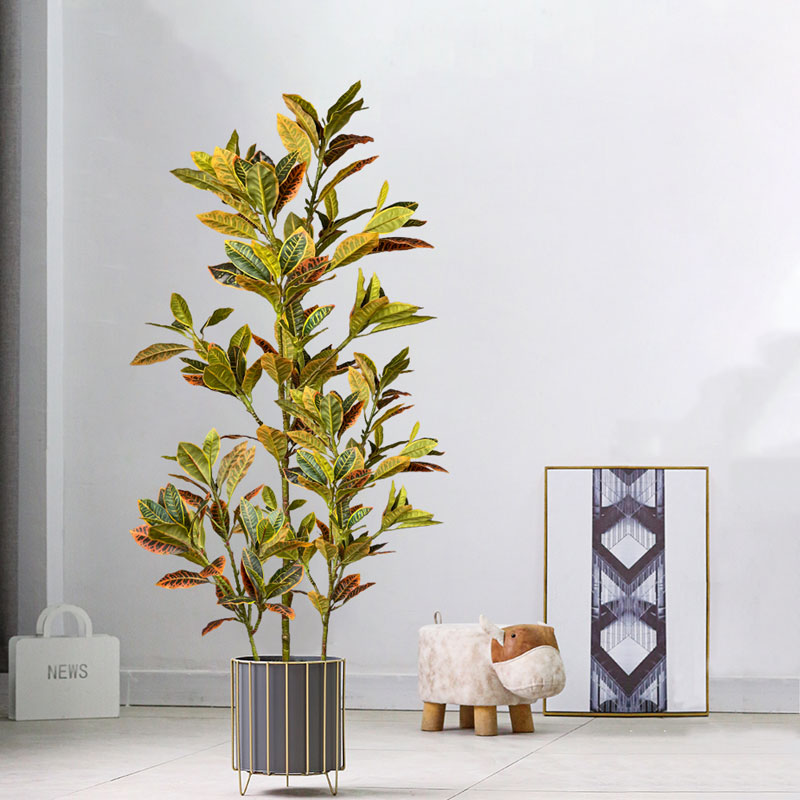 120cm 대형 가짜 Ficus 나무 인공 열 대 고무 - Ficus Lyrata Tree 리뷰 및 가격