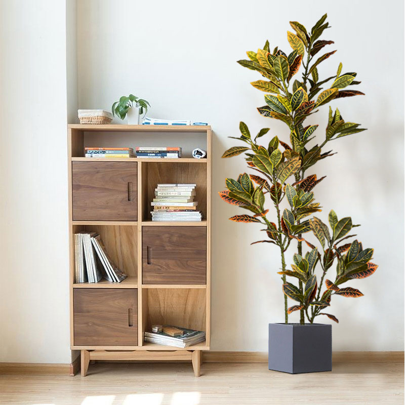 120cm 대형 가짜 Ficus 나무 인공 열 대 고무 - Ficus Lyrata Tree 리뷰 및 가격