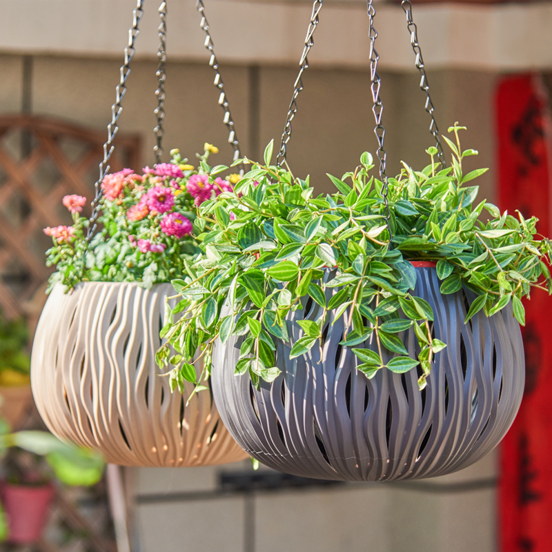 걸이형 화분, 플라스틱 맞춤형 모양, 라탄으로 짠 걸이 - Spider Plant Hanging 리뷰 및 가격