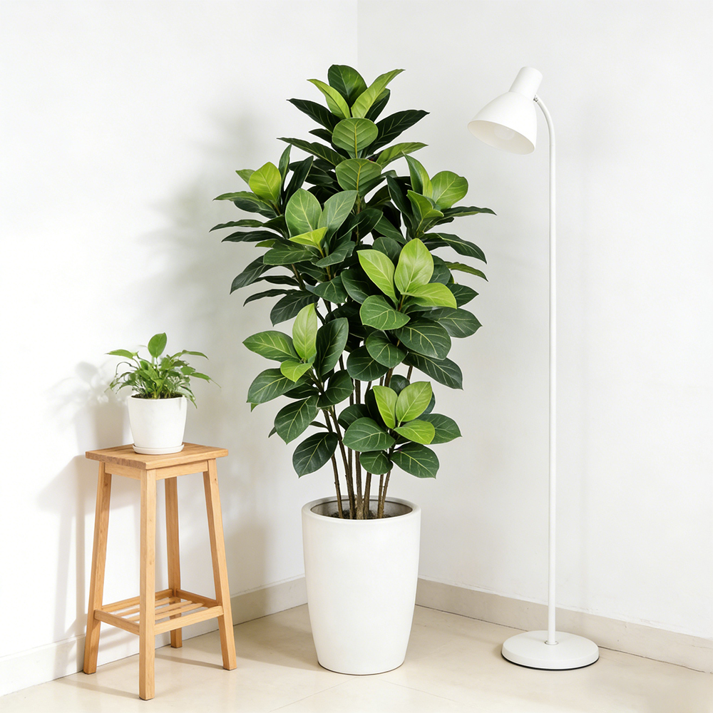 70-130cm 인조 고무나무 대형 가짜 뽕나무 열대  - Ficus Lyrata Tree 리뷰 및 가격